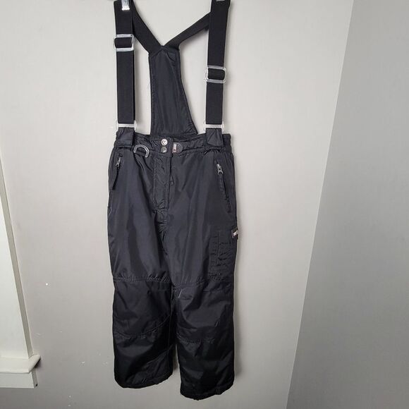 Waterproof 32 degrees Children's Bib Snowpants Black 5/6 - Picture 1 of 6